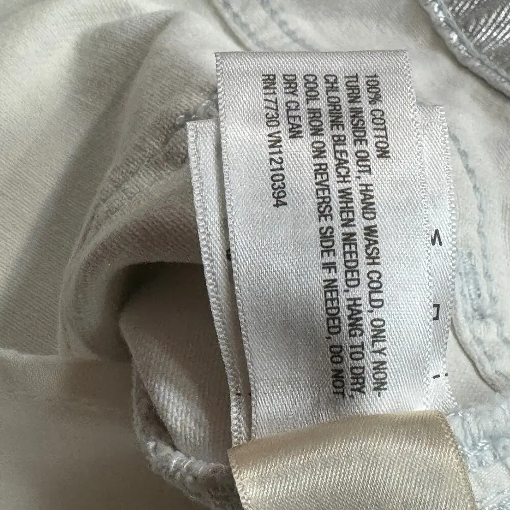 Universal Thread SZ 4R 90's Baggy Jeans Shiny Silver Hi-Rise 100% Cotton New - Picture 11 of 11